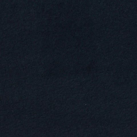 Dark Navy Brushed Fleece, Polyester