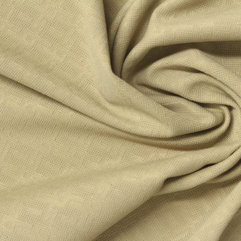 Jacquard Nylon Stretch Piqué Knit Fabric, 180 gsm, 185 cm — Khaki