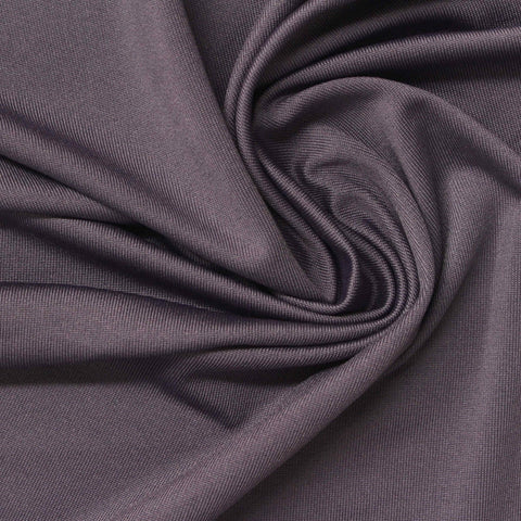 Polyester Stretch Jersey Knit Fabric, 160 gsm, 165 cm — Purple