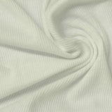 Polyester Viscose Rib Knit Fabric, 145 gsm, 165 cm — Beige — photo 2