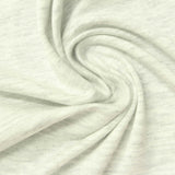 Light Off-White Marl Jersey Knit, Viscose — photo 2