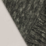 Black Marl Chunky Knit, Poly-Viscose — photo 2