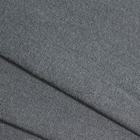 Dark Grey Marl Bengaline, Viscose-Nylon, 290 gsm