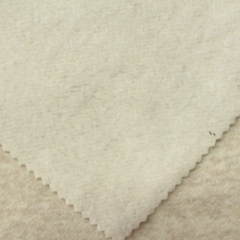 Light Beige Marl Knit, Poly-Cotton, 280 gsm