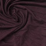 Brushed Polyester Stretch Milk Silk Knit Fabric, 180 gsm, 160 cm — Purple — photo 2