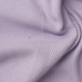 Polyester Cotton Stretch Rib Knit Fabric, 320 gsm, 170 cm — Purple — photo 2