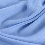Polyester Viscose Jersey Knit Fabric, 128 gsm — Blue — photo 2