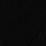 Viscose Stretch Rib Knit Fabric, 146 gsm, 180 cm — Black — photo 2