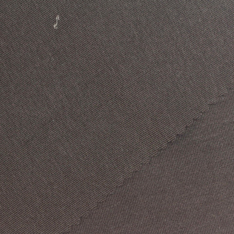 Modal Acrylic Stretch Rib Knit Fabric, 230 gsm, 165 cm — Grey