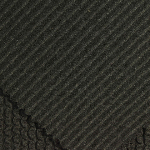 Dark Green Textured Crepe, Nylon