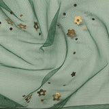 100% Polyester Mesh Fabric, 23 gsm, 150 cm — Green — photo 2