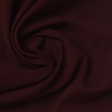 Cotton Nylon Stretch Ponte Knit Fabric, 235 gsm, 165 cm — Red — photo 2