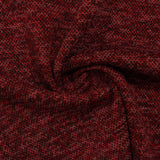 Red Marl Rib Knit, Polyester — photo 2