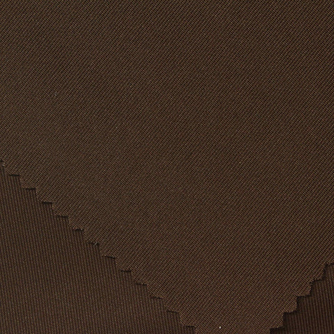 Polyester Stretch Scuba Knit Fabric, 270 gsm, 180 cm — Brown