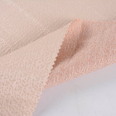 Beige Tone-on-Tone Jacquard, Poly-Cotton, 330 gsm