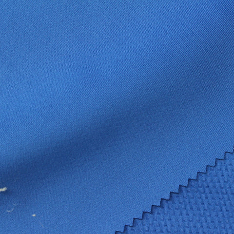 Polyester Stretch Scuba Knit Fabric, 280 gsm, 150 cm — Blue