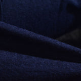 Dark Blue Tone-on-Tone Jacquard, Polyester — photo 2