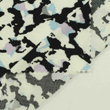 Black Animal Print Knit, Polyester — photo 2