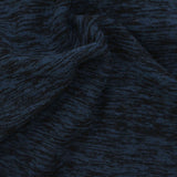 Dark Blue Marl Fleece, Polyester — photo 2