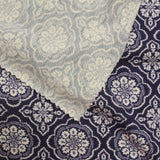 White Floral Jacquard, Modal-Cotton — photo 2