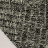 Grey Marl Rib Knit, Viscose-Poly — photo 2