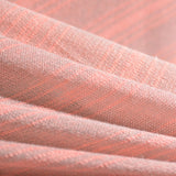 Red Horizontal-Stripe Chunky Knit, Viscose-Poly — photo 2