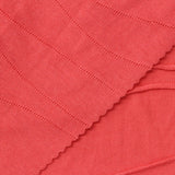 Jacquard Polyester Viscose Jersey Knit Fabric, 175 gsm, 180 cm — Red — photo 2