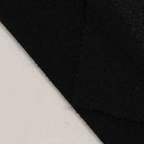 Black Marl Jersey Knit, Polyester — photo 2