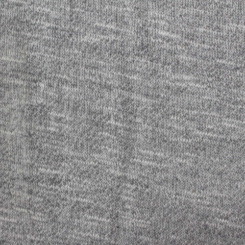 Heather Grey Marl Chunky Knit, Cotton-Poly