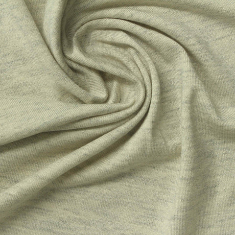 Grey Marl Jersey Knit, 180 gsm