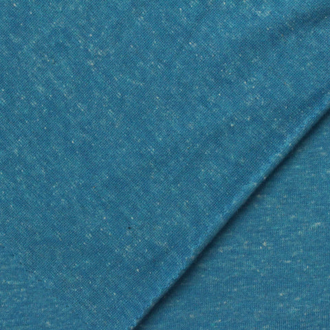 Polyester Cotton Jersey Knit Fabric, 175 gsm, 172 cm — Blue
