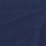 Polyester Cotton Stretch Rib Knit Fabric, 280 gsm, 160 cm — Navy — photo 2