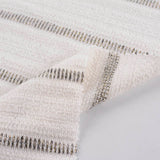 White Stripes Chunky Knit, Poly-Viscose — photo 2