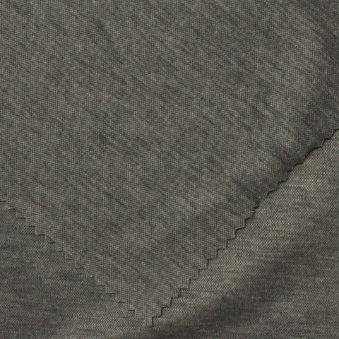 Dark Grey Marl Knit, Poly-Viscose, 155 gsm