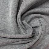 Grey Marl Piqué Knit, Cotton-Poly — photo 2