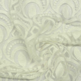 Cream Tone-on-Tone Jacquard, Poly-Cotton — photo 2