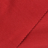 Polyester Cotton Stretch Rib Knit Fabric, 340 gsm, 115 cm — Red — photo 2