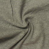 Cotton Polyester Stretch Rib Knit Fabric, 300 gsm — Green — photo 2