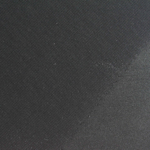 Cotton Polyester Stretch Scuba Knit Fabric, 336 gsm, 185 cm — Grey