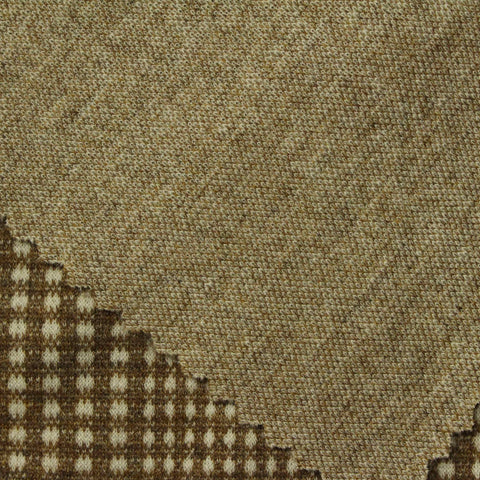 Cream Geometric Ponte Knit, Poly-Viscose