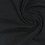 Cotton Polyester Stretch Jersey Knit Fabric, 165 gsm, 180 cm — Black — photo 2
