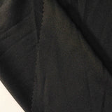100% Polyester Interlock Knit Fabric, 113 gsm, 155 cm — Black — photo 2