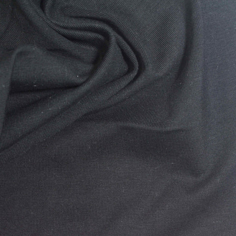 Cotton Stretch Jersey Knit Fabric, 240 gsm, 180 cm — Grey