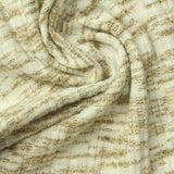 Brown Bands Rib Knit, Poly-Viscose — photo 2