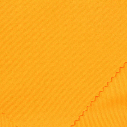 Polyester Stretch Scuba Knit Fabric, 230 gsm, 160 cm — Orange