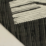 Black Horizontal-Line Jacquard, Polyester — photo 2