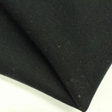 Cotton Scuba Knit Fabric, 275 gsm — Black — photo 2