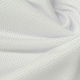 100% Polyester Warp Knit Fabric, 120 gsm, 160 cm — White — photo 2
