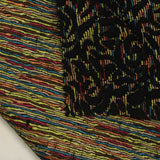 Black Abstract Jacquard, Polyester — photo 2