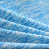 Blue Marl French Terry, Acrylic-Poly — photo 2